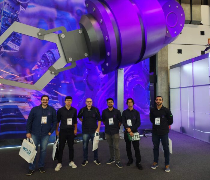 Equipe Virtuatech na Expo MAFE