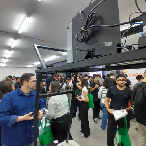 Estande da Virtuatech na Feira de Oportunidades