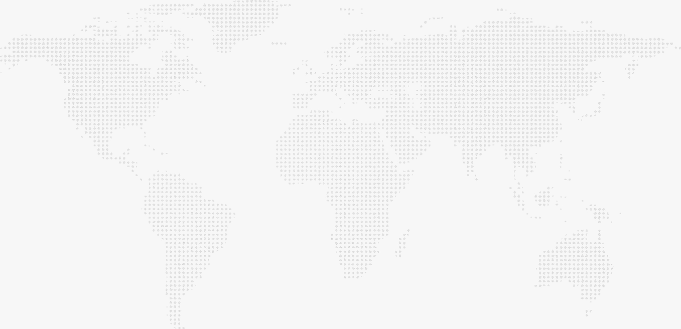 Mapa mundial com regiões de atuação da Virtuatech®