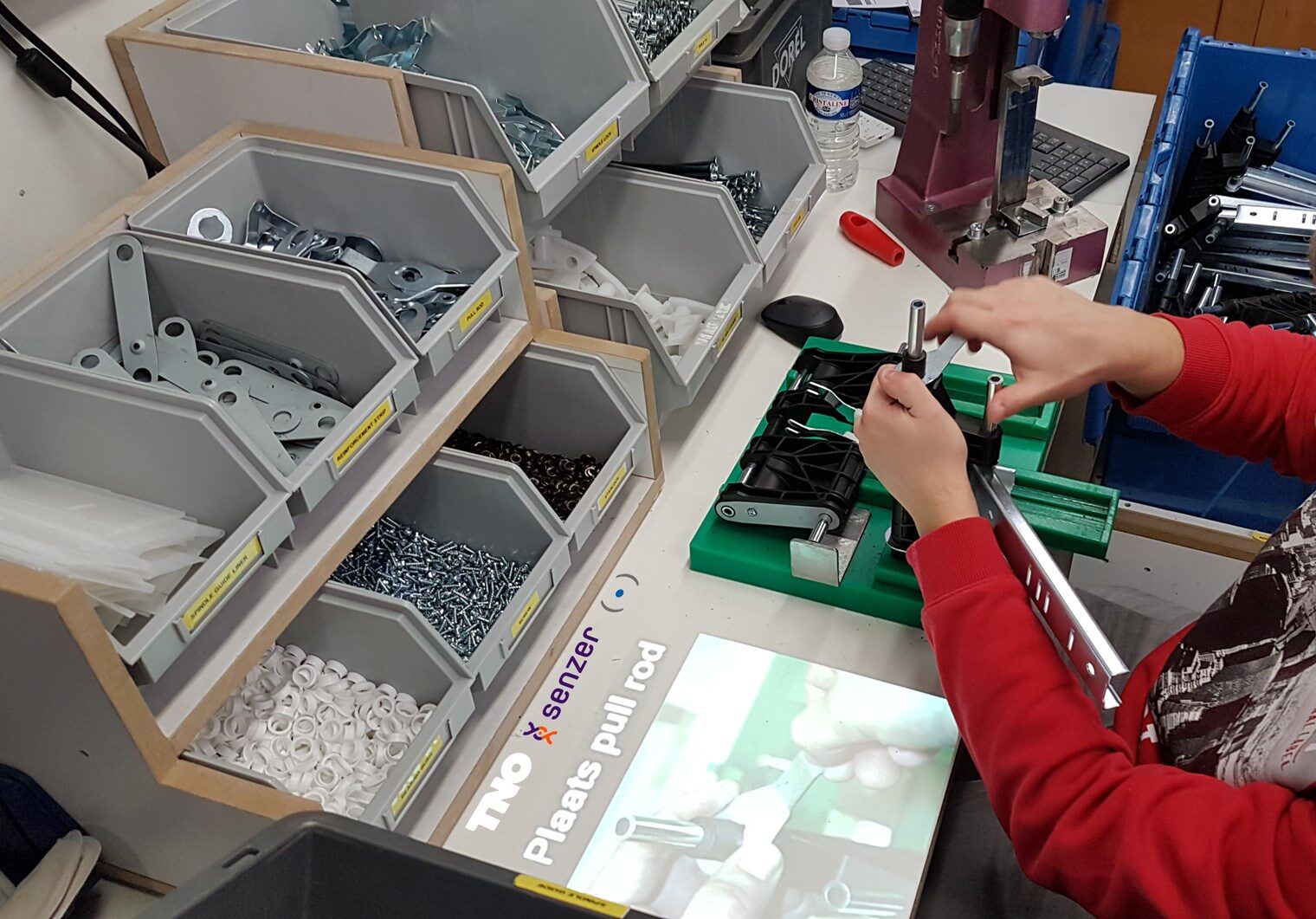 Sensor Arkite em ambiente industrial